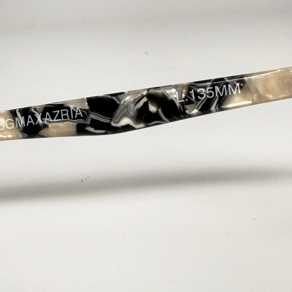 BCBGMAXAZRIA Darby Blush Multi Tortoise Cat Eye Eyeglasses Frames 50-16-135‎ CV